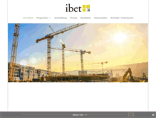 Tablet Screenshot of ibet.co.at